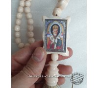 Четки "Николай Угодник" белые
