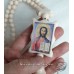 Купить четки "Николай Угодник" белые
